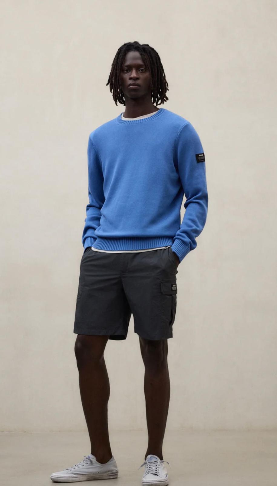 ECOALF Pullover Cotone Stone Washed TAIL