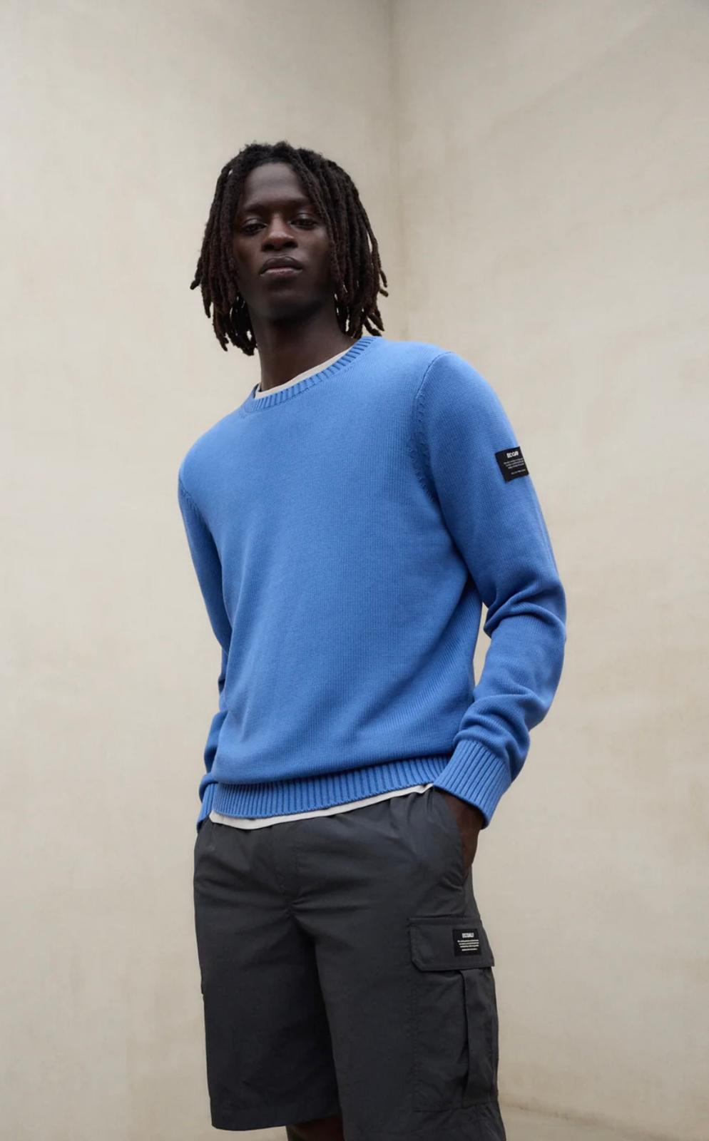 ECOALF Pullover Cotone Stone Washed TAIL